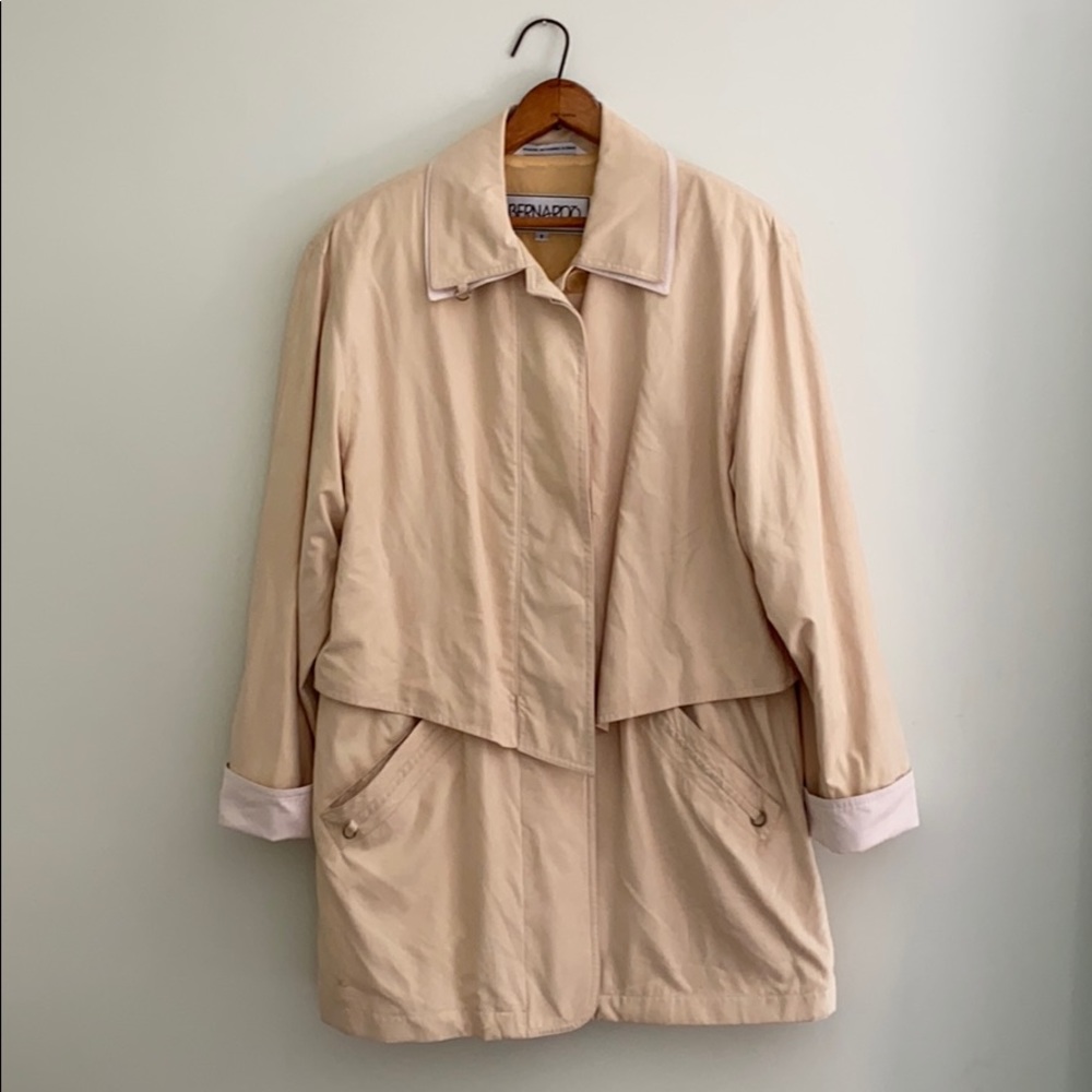 Bernardo Hong Kong vintage tan utility jacket S